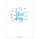 Mermaid Their Day Confetti Dot Invitations Image 3 of 7